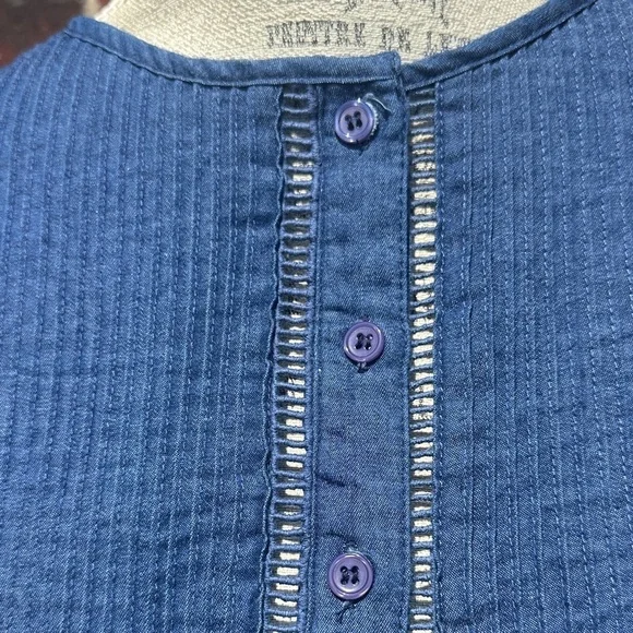 Blue Denim Women's Top HG - Picture 4 of 6
